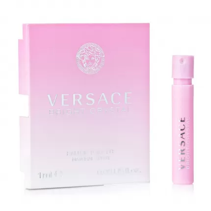 Versace Bright Crystal By Gianni Versace Edt Spray Vial On Card