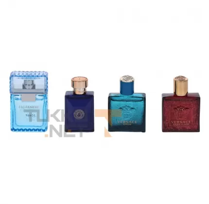 Versace by Versace 4 Piece Mini Variety Set for Men