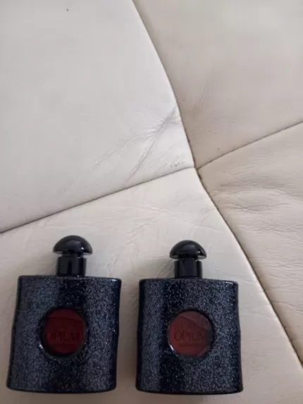 Black Opium + Mon Paris Yves Saint Laurent Set Eau De Parfum 0.25 Oz Mini Bottle