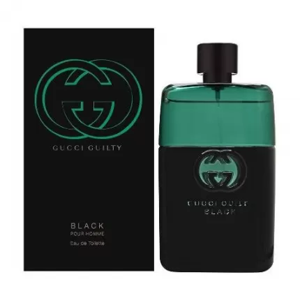 Gucci Guilty Black For Men EDT Spray By Gucci, 1.6 Oz - The Perfume Box