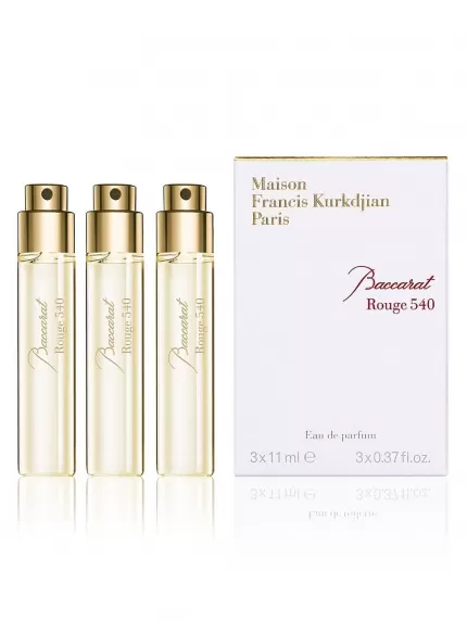 Maison Francis Kurkdjian Baccarat Rouge 540 Eau De Parfum 3-Piece Refill Set