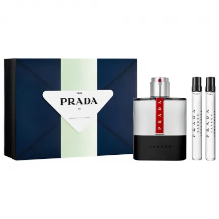 Prada Beauty Luna Rossa Carbon Eau de Toilette Set