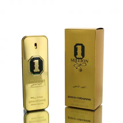 Paco Rabanne Mens 1 Million Golden Oud EDP Spray 3.4 oz