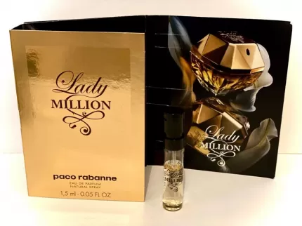 Puig Paco ONE Million Lucky 0.05 Oz Eau De Toilette Spray Vial FOR Men