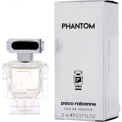 Paco Rabanne 0.17 Oz Paco Rabanne Phantom Mini Eau De Toilette for Men