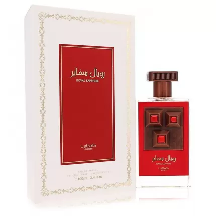 Pride Royal Sapphire by Lattafa 3.4 oz Eau De Parfum Spray