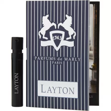 Layton Exclusif by Parfums De Marly Vial .05 oz for Men