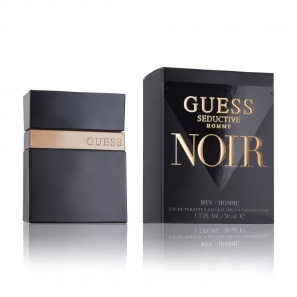 Guess Seductive Homme Noir Eau De Toilette Spray by Guess