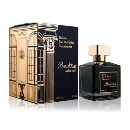 Barakkat Satin Oud By Fragrance World 100ml 3.4.oz Eau De Parfum Spray Unisex