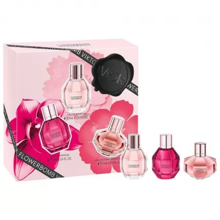 Viktor&Rolf Mini Flowerbomb Perfume Trio Set