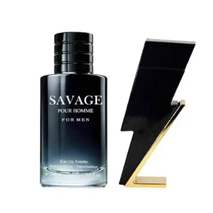 INSPIRE SCENTS Savage Pour Homme & Cool Boy Cologne Combo Set