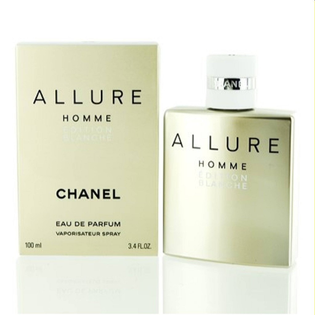 Allure Homme Blanche Chanel Spray Men, 3.4 oz