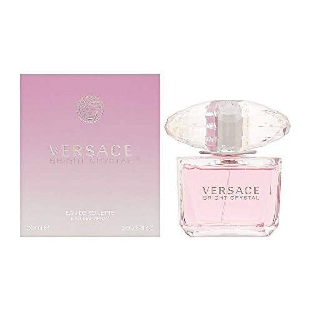 Versace Bright Crystal Eau de Toilette, 3oz