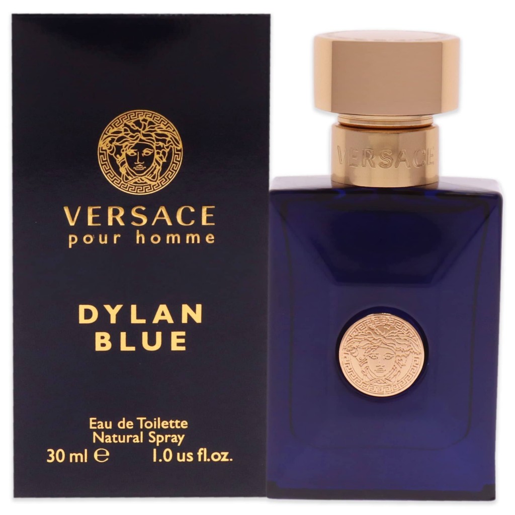 Versace Pour Homme Dylan Blue by Versace 1 oz Eau de Toilette Spray / Men
