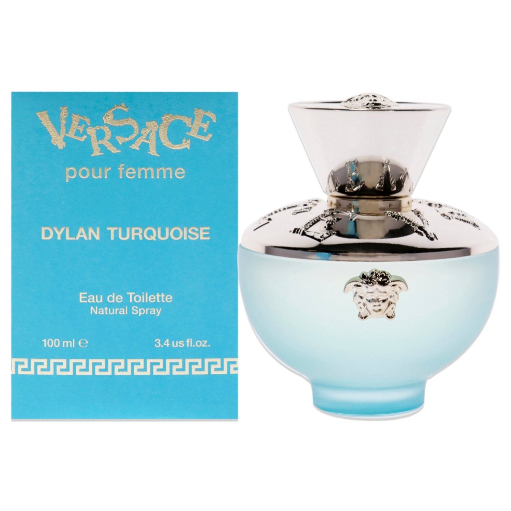 Versace Dylan Turquoise Eau de Toilette Spray 3.4oz Women