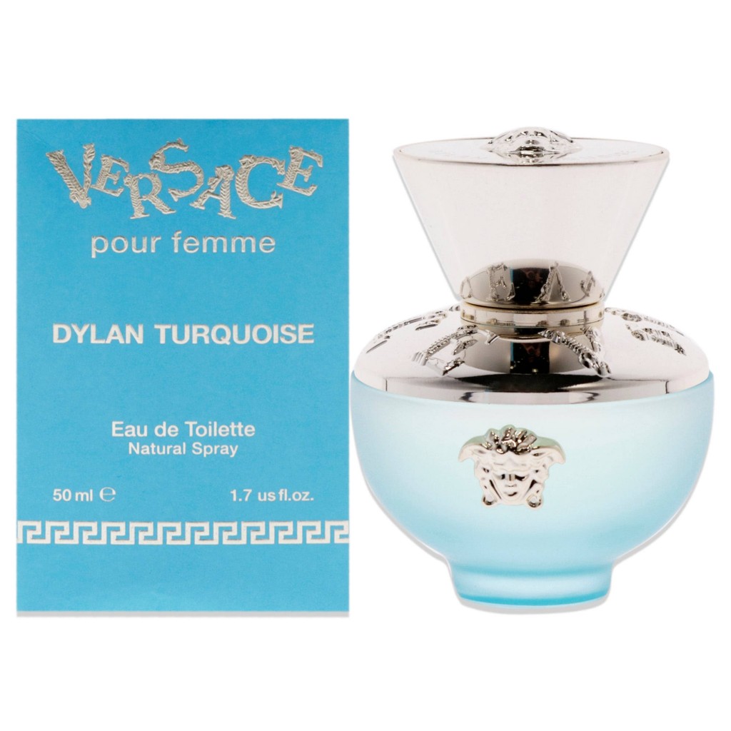 Versace Pour Femme Dylan Turquoise Eau de Toilette Spray 1.7 oz
