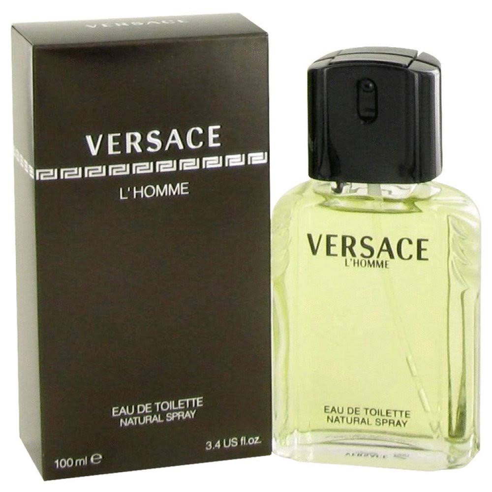 Versace Men's L'Homme Eau de Toilette Spray - 3.4 oz bottle