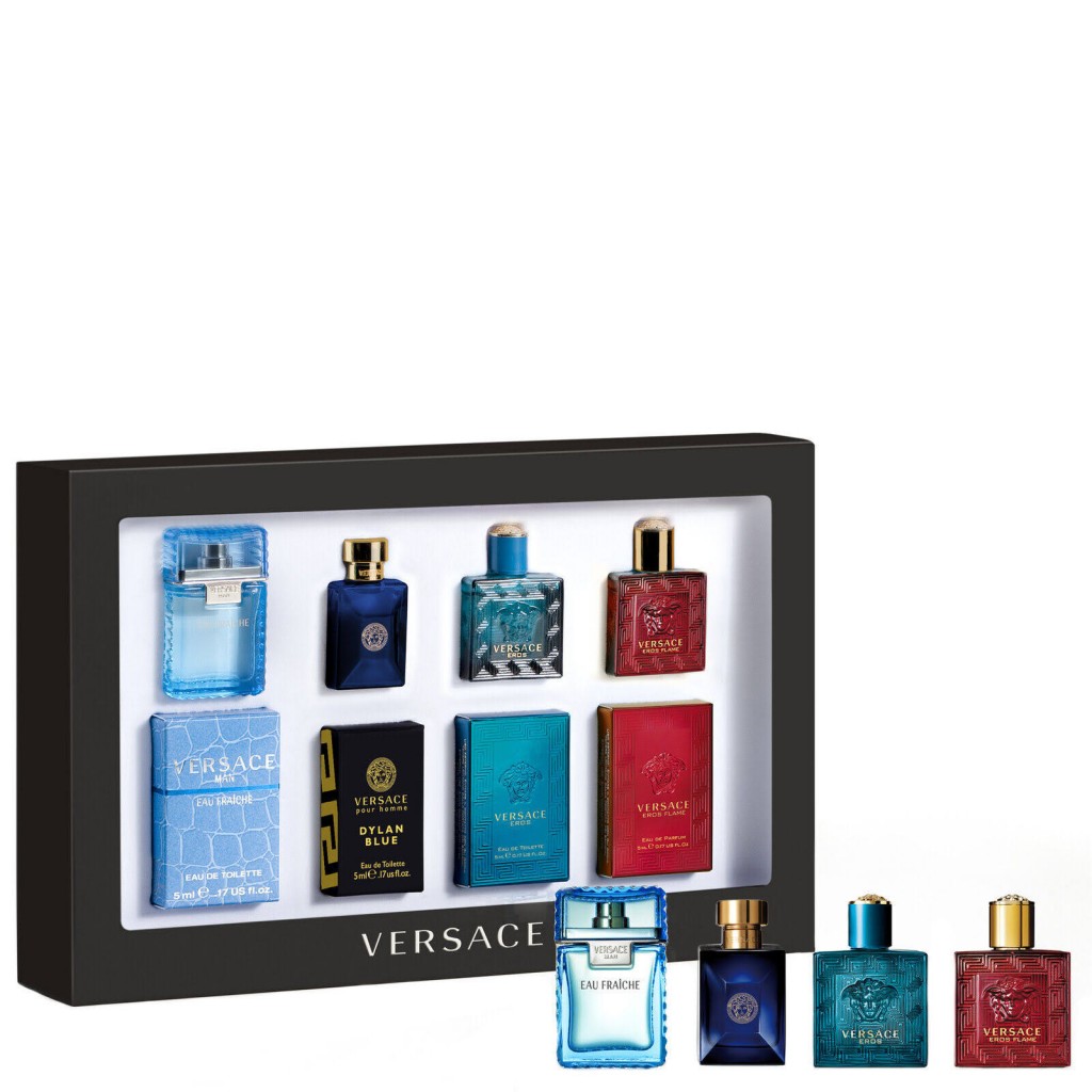 Versace 4 Piece Mini Gift Set for Men