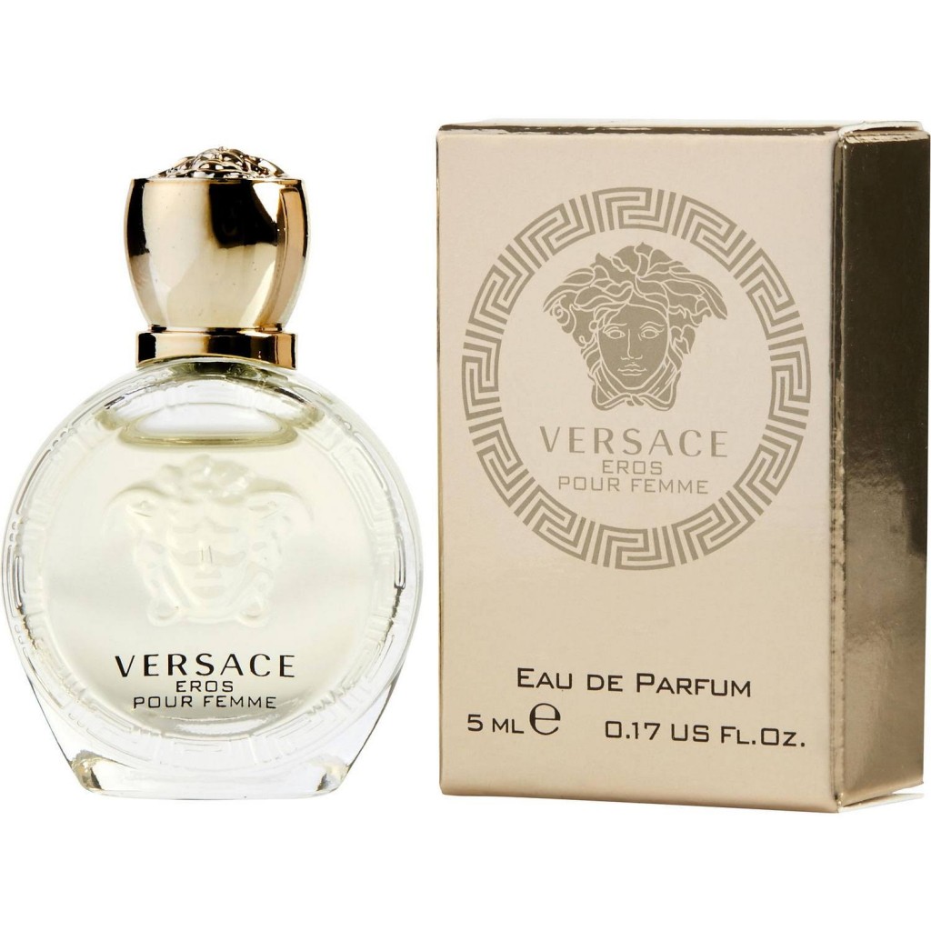 Versace Dylan Blue Edt, Eros Men Edt, Eros Women EDP - 5ml 3pk Kit, Size: 0.17