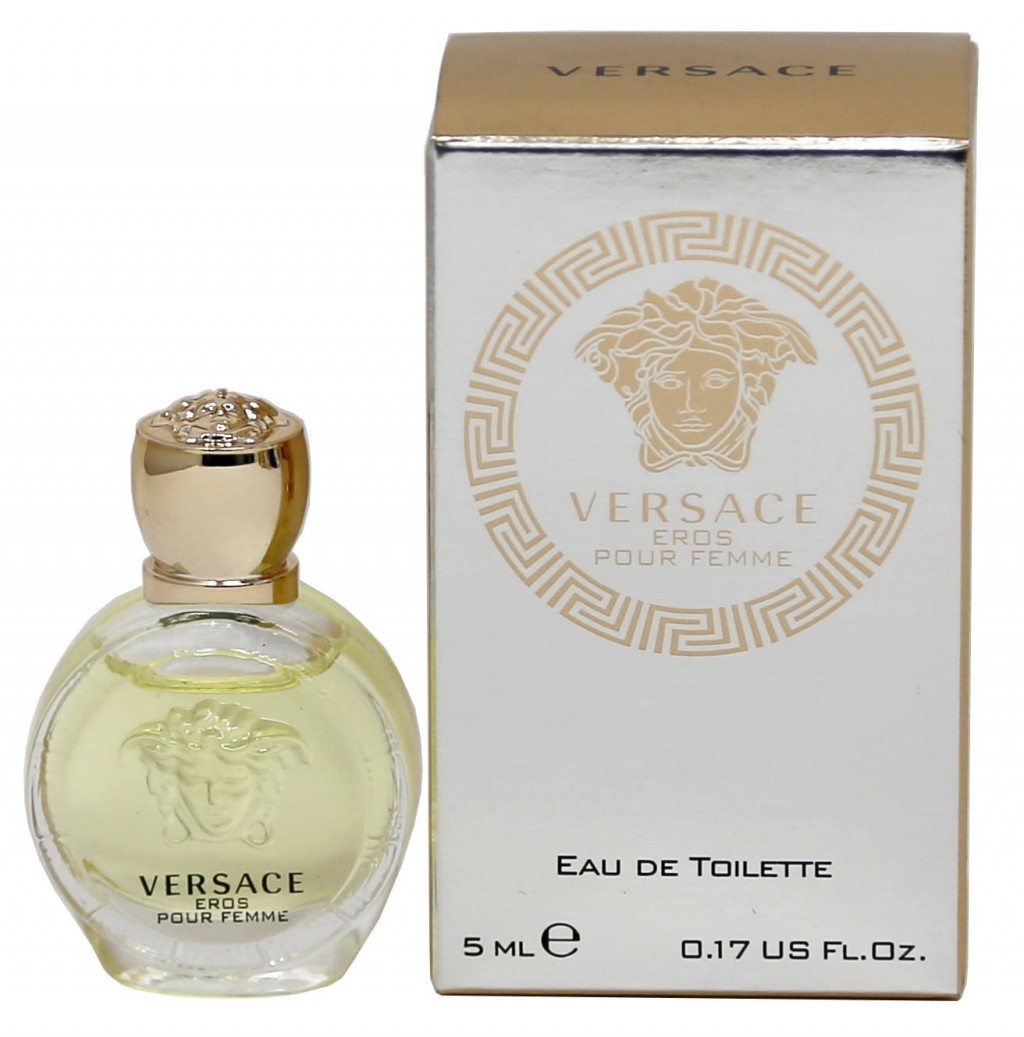 Versace Dylan Blue Edt, Eros Men Edt, Eros Women EDT - 5ml 3pk Kit, Size: 0.17