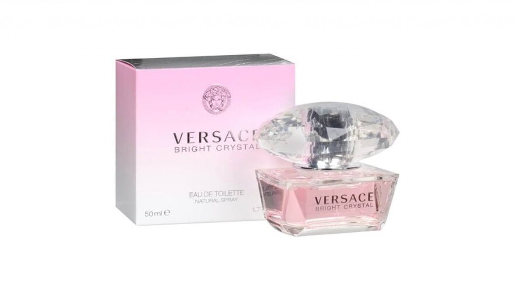 Versace Bright Crystal Eau De Toilette Spray - 1.72 Oz Bottle