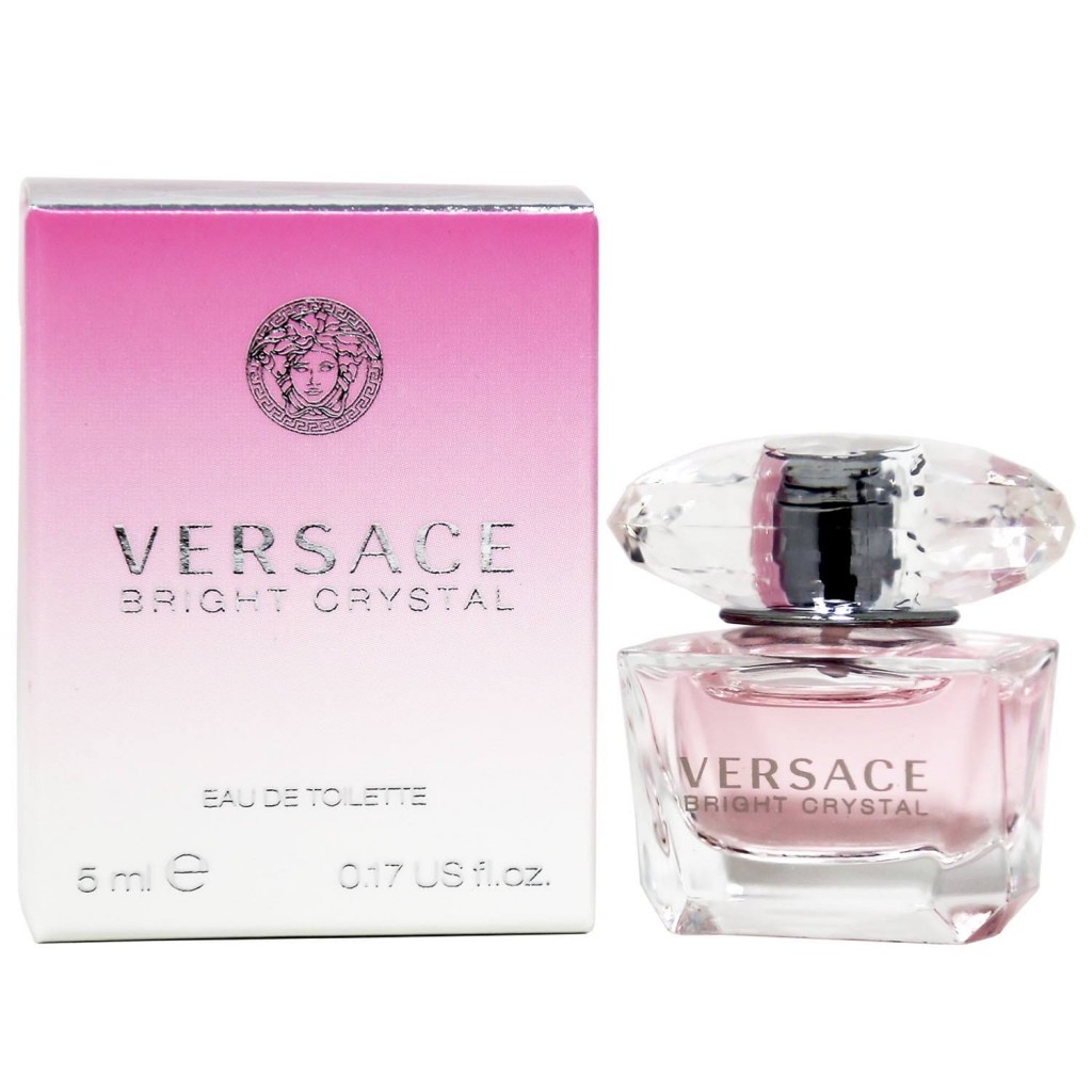 Versace Bright Crystal Absolu Edp, Bright Crystal Edt, Yellow Diamond EDT - 5ml 3pk Kit, Size: 0.17