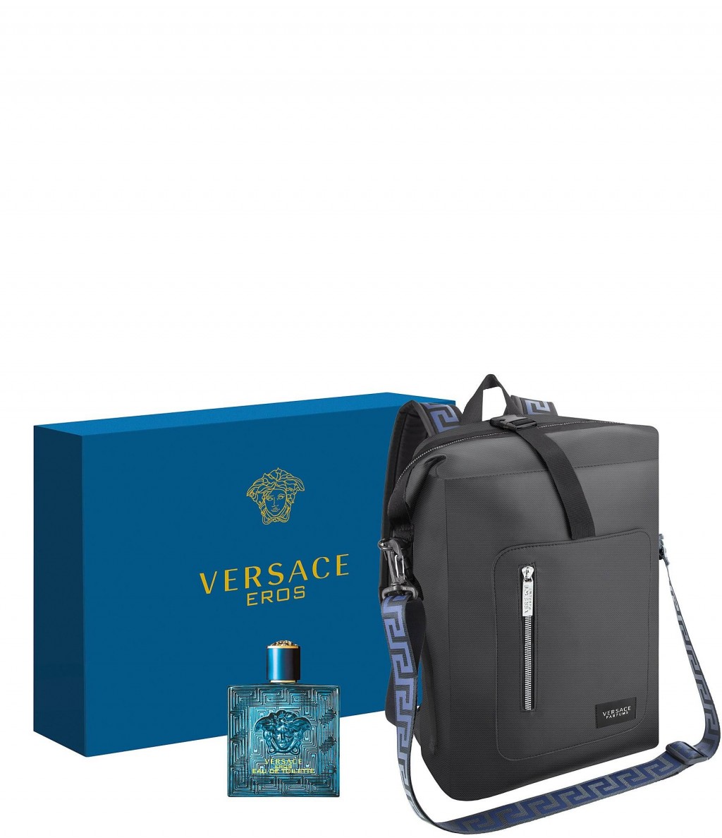 Versace Eros Eau de Toilette & Backpack Set Value