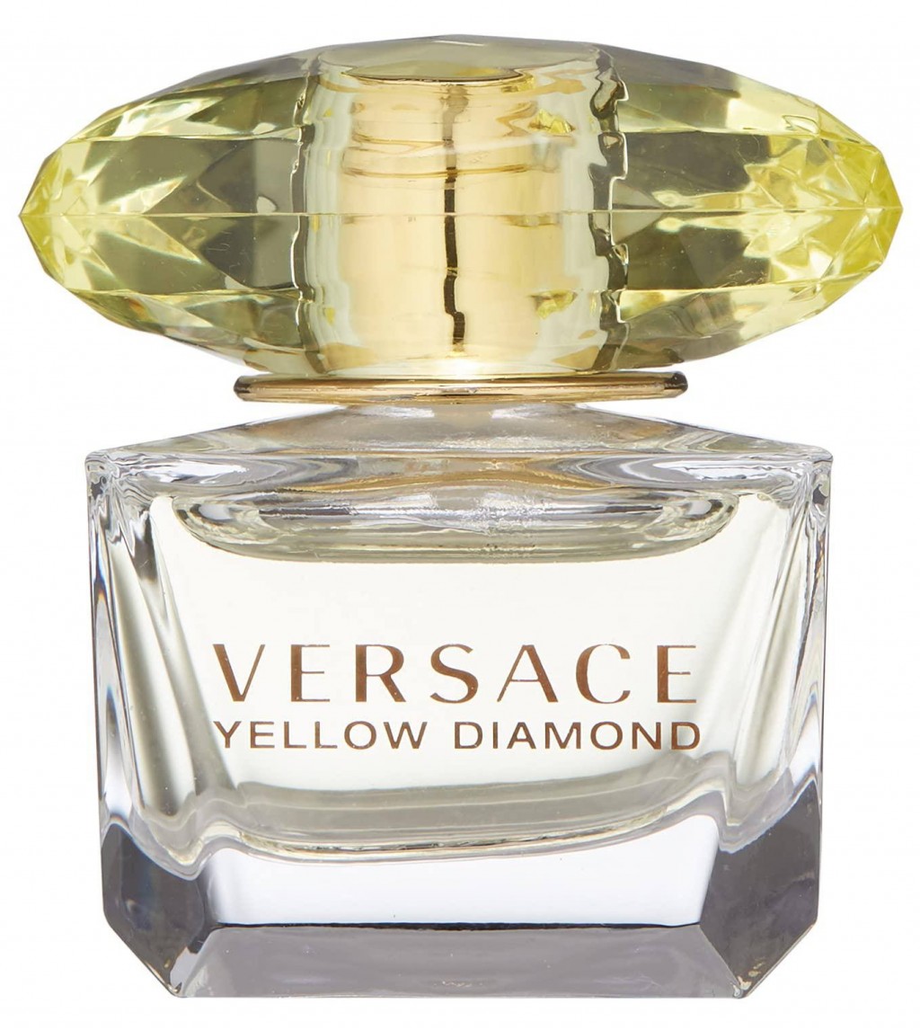 Versace Yellow Diamond Eau de Toilette Spray for Women, 0.17 fl oz Mi