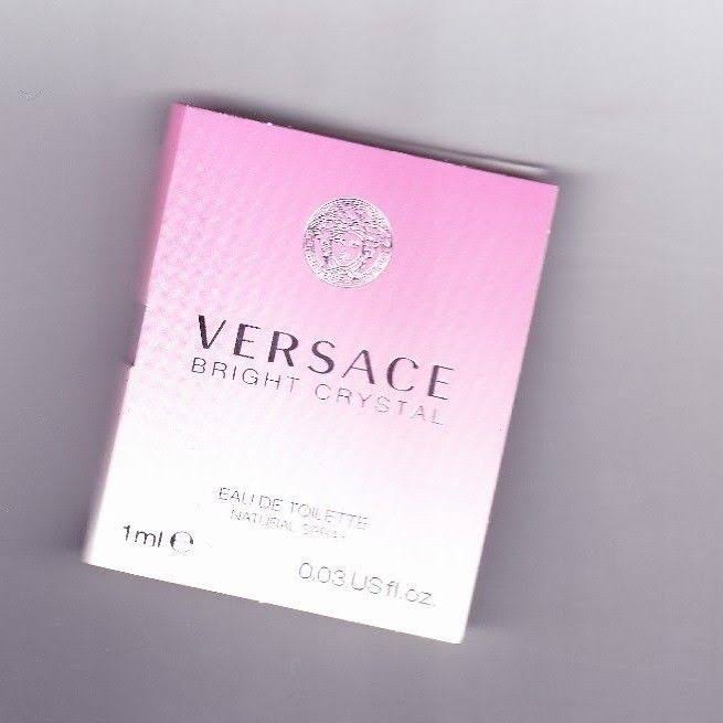 Versace Bright Crystal Women's Eau De Toilette Sample - 0.03 oz