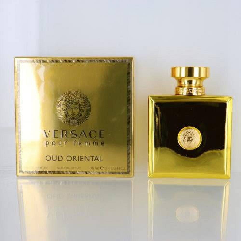 Versace Oud Pour Femme Oriental Eau de Parfum Spray 3.4 Ounce