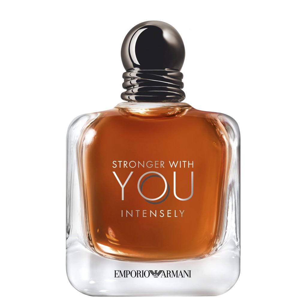 Stronger with You Intensely by Giorgio Armani Eau de Parfum Spray 3.4 oz (Men)