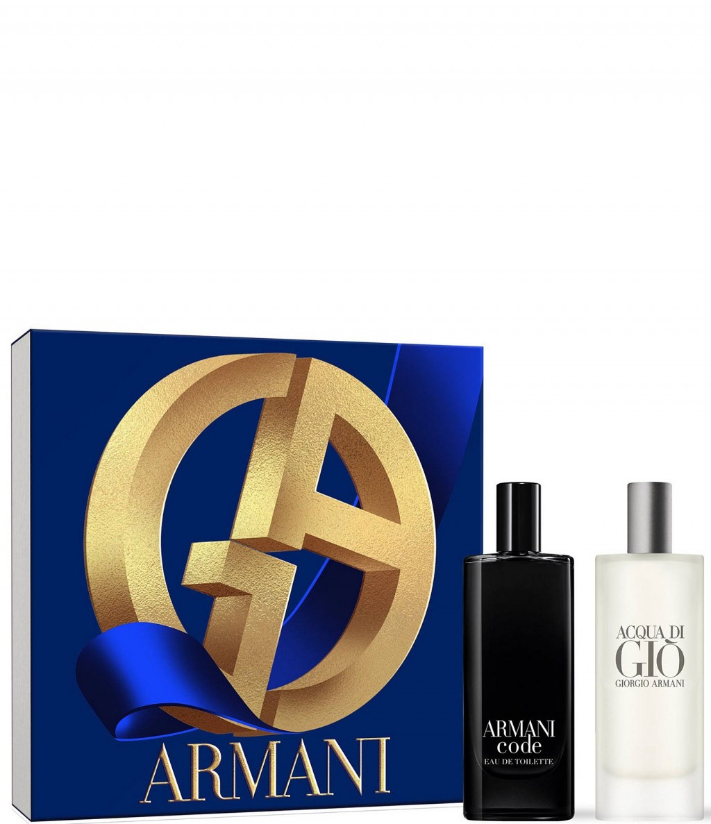 Giorgio Armani Acqua di Gio and Armani Code Eau de Toilette 2-Piece Discovery Gift Set