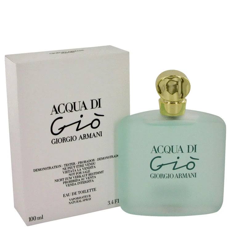 Acqua di Gio by Giorgio Armani for Women - 3.4 oz EDT Spray (Tester)