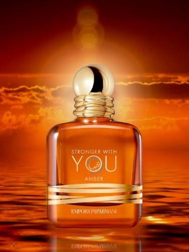 Emporio Armani Unisex Stronger with You Amber EDP Spray 3.4 oz
