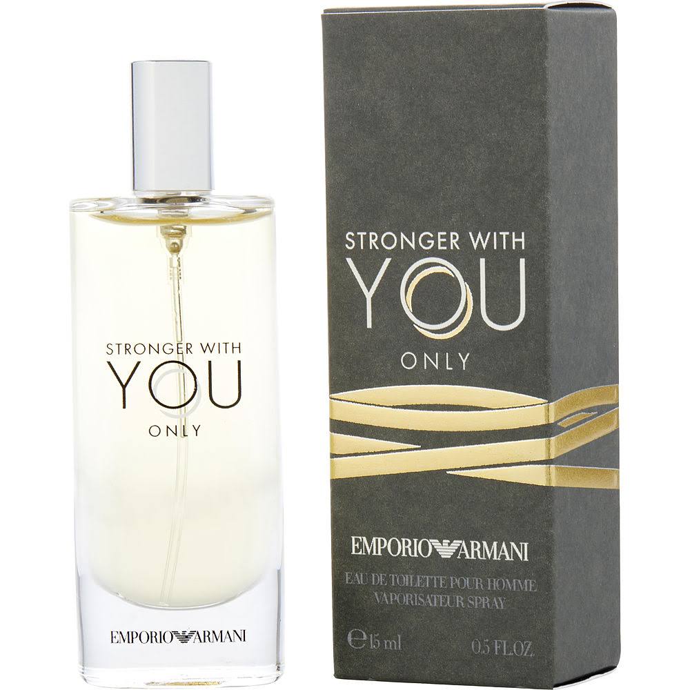 Emporio Armani Stronger with You Only by Giorgio Armani , EDT Spray 0.50 oz