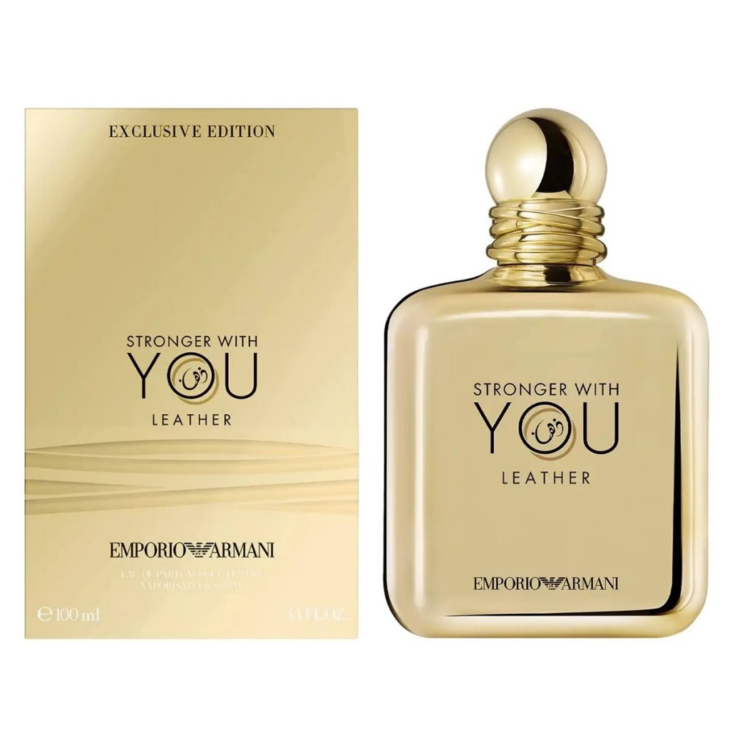 Emporio Armani Stronger with You Leather, 100ml EDP Tester