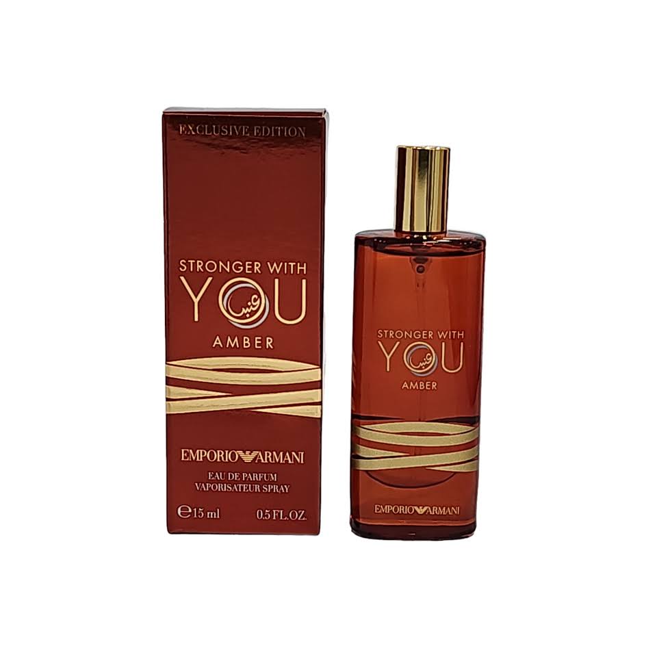 Emporio Armani Stronger with You Amber Eau de Parfum 15ml / 0.5 oz Unisex Spray