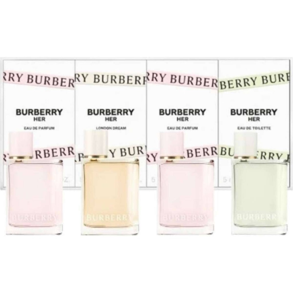 Burberry Her 4 Pcs Mini Set