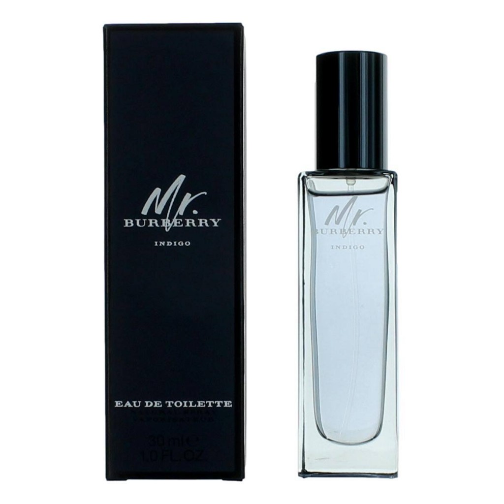 Mr Burberry Indigo Eau de Toilette Spray by Burberry - 1 oz