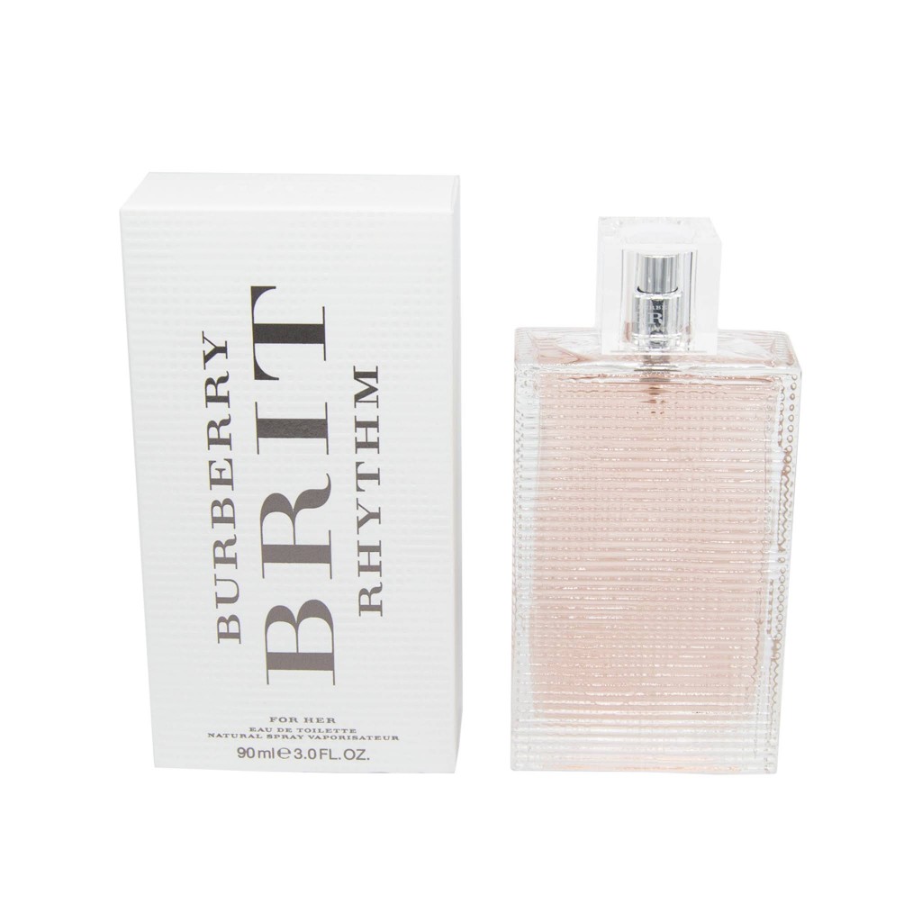 Burberry Brit Rhythm Eau De Toilette Spray for Women 3 oz