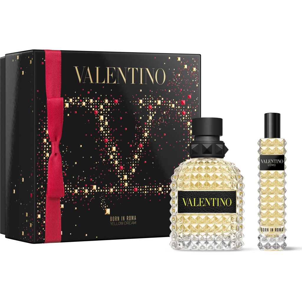Valentino Men's Uomo Born in Roma Yellow Dream Gift Set Fragrances