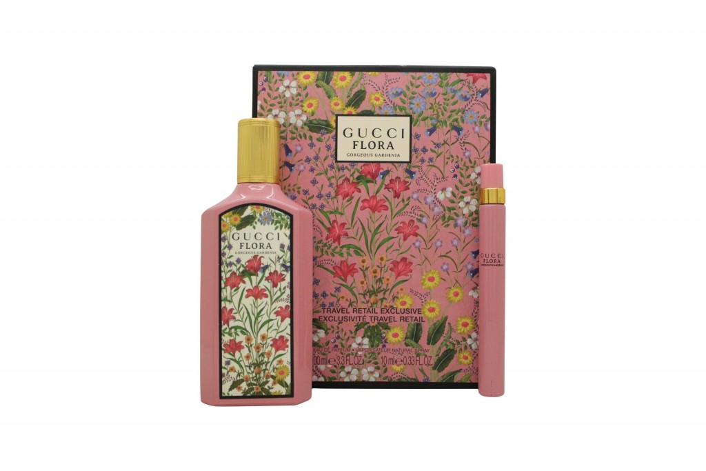 Flora Gorgeous Gardenia by Gucci, 2 Piece Gift Set for Women