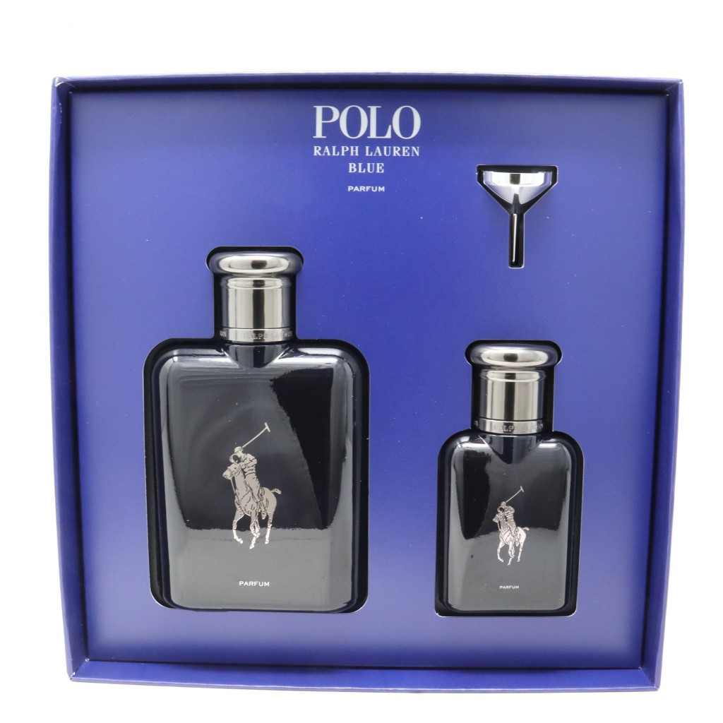 Ralph Lauren POBM18R Polo Blue Men Parfum Refillable Set