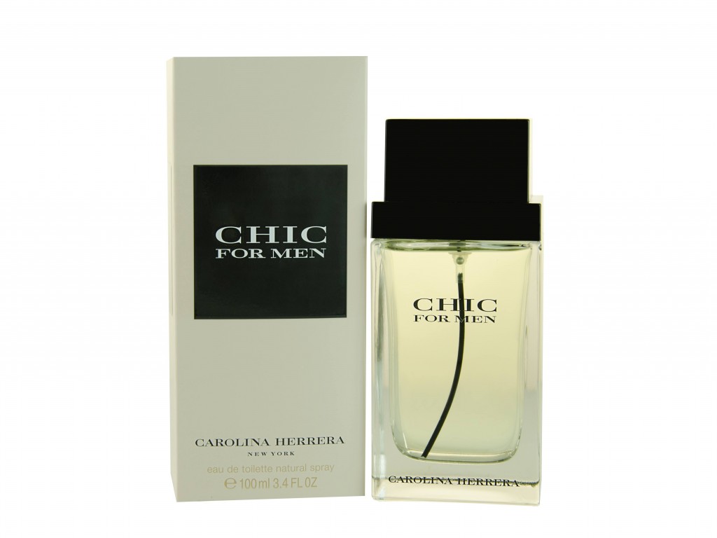 Carolina Herrera for Men Eau de Toilette Chic by Spray 3.4 oz