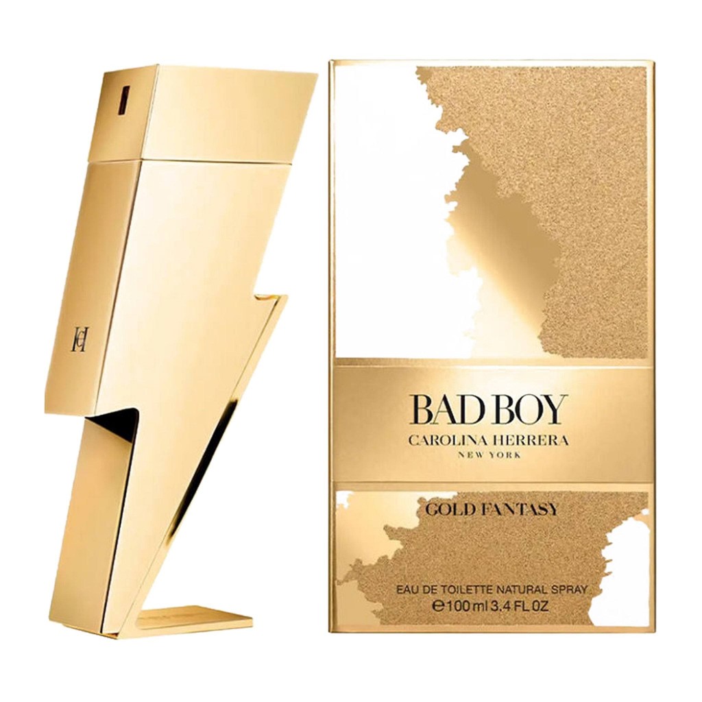 Carolina Herrera Bad Boy Gold Fantasy 3.4 oz