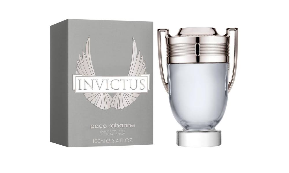 Paco Rabanne Men's Invictus Eau De Toilette, 3.4 oz