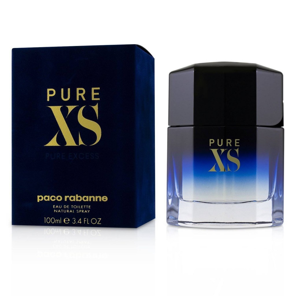 Pure Xs Men by Paco Rabanne Eau de Toilette Spray 3.4 oz