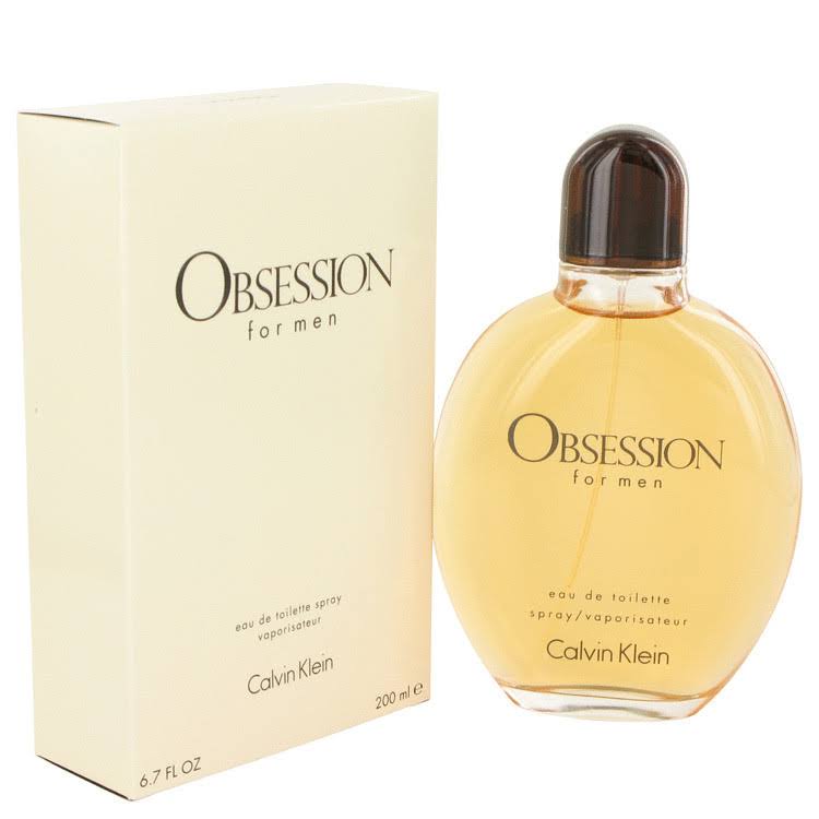 Calvin Klein Obsession for Men Eau de Toilette Spray - 6.7 oz.