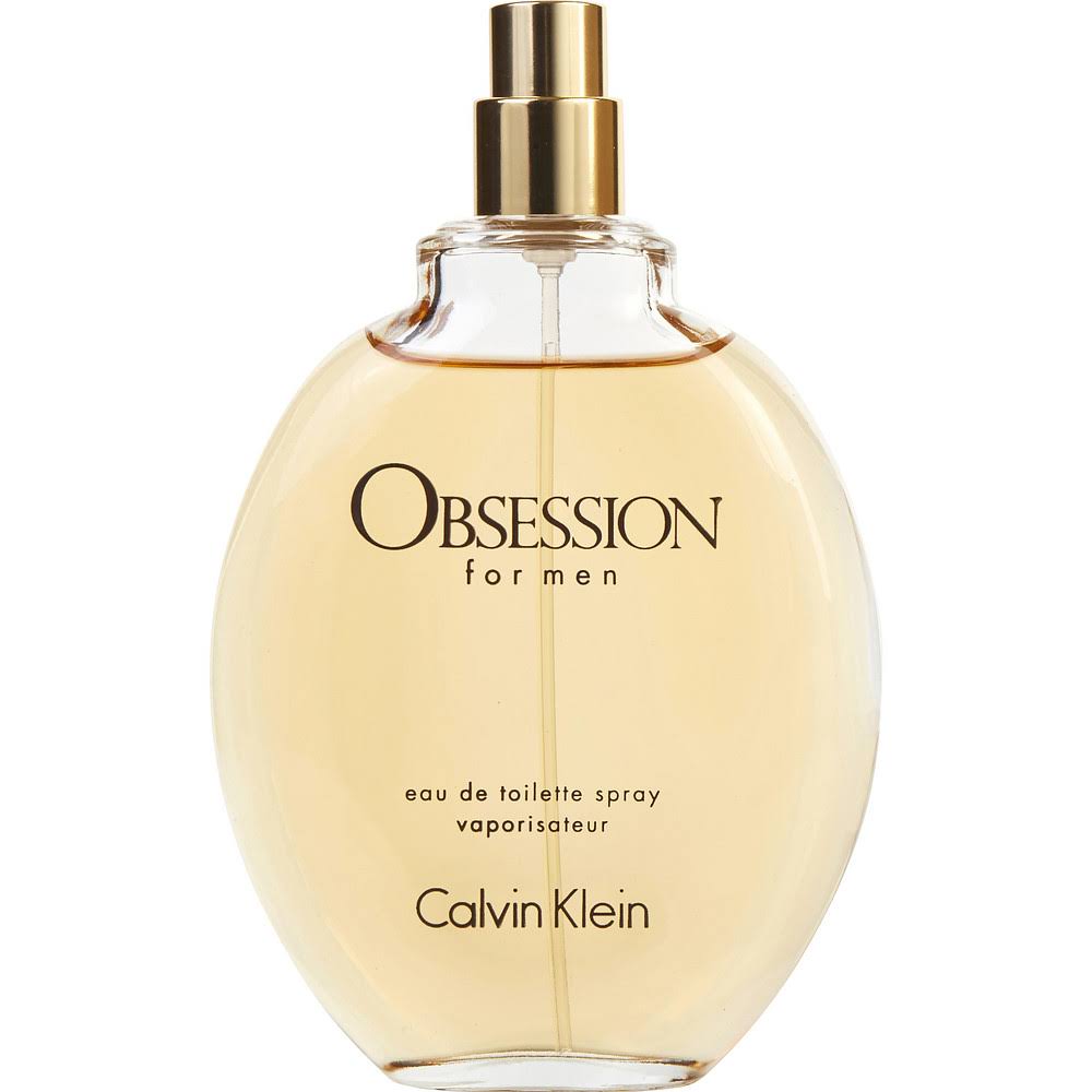 Obsession by Calvin Klein 4 oz Eau de Toilette Spray (Tester) for Men.