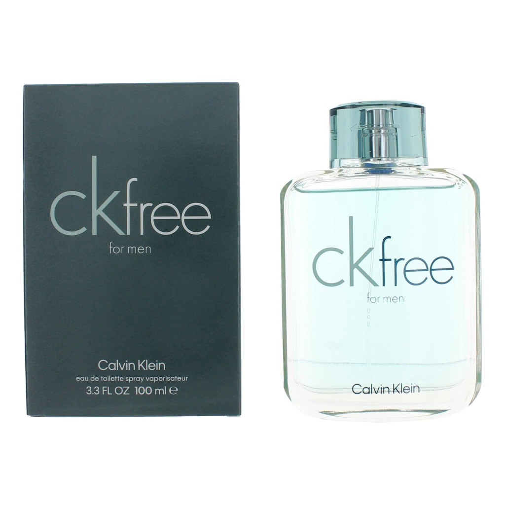CK Free by Calvin Klein 3.4 oz Eau de Toilette Spray for Men.